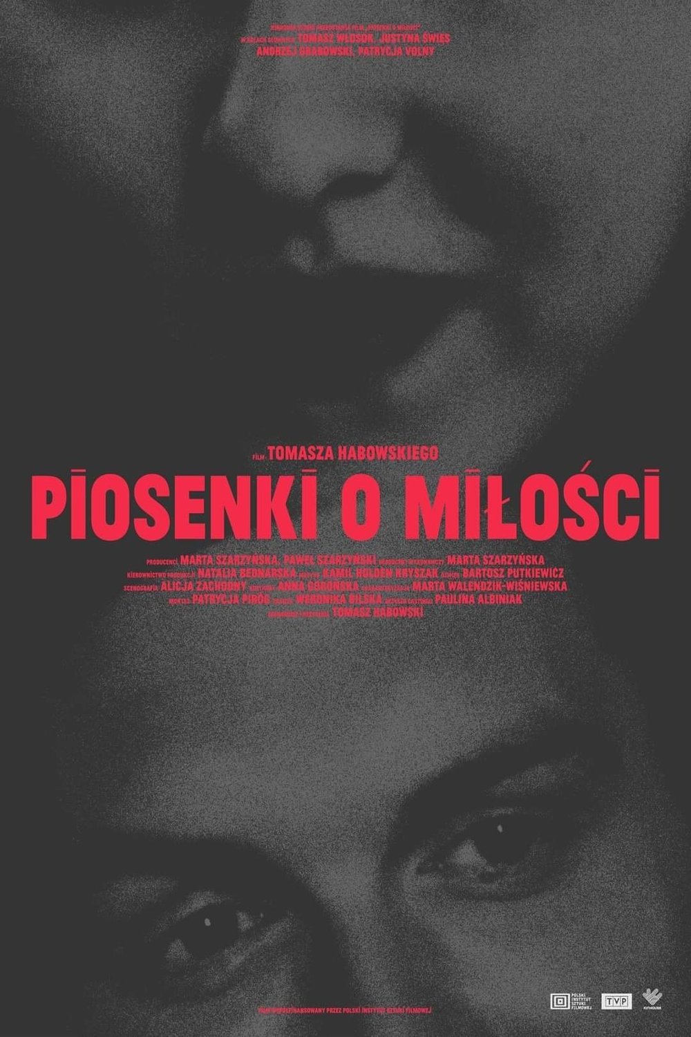 Polish poster of the movie Piosenki o milosci