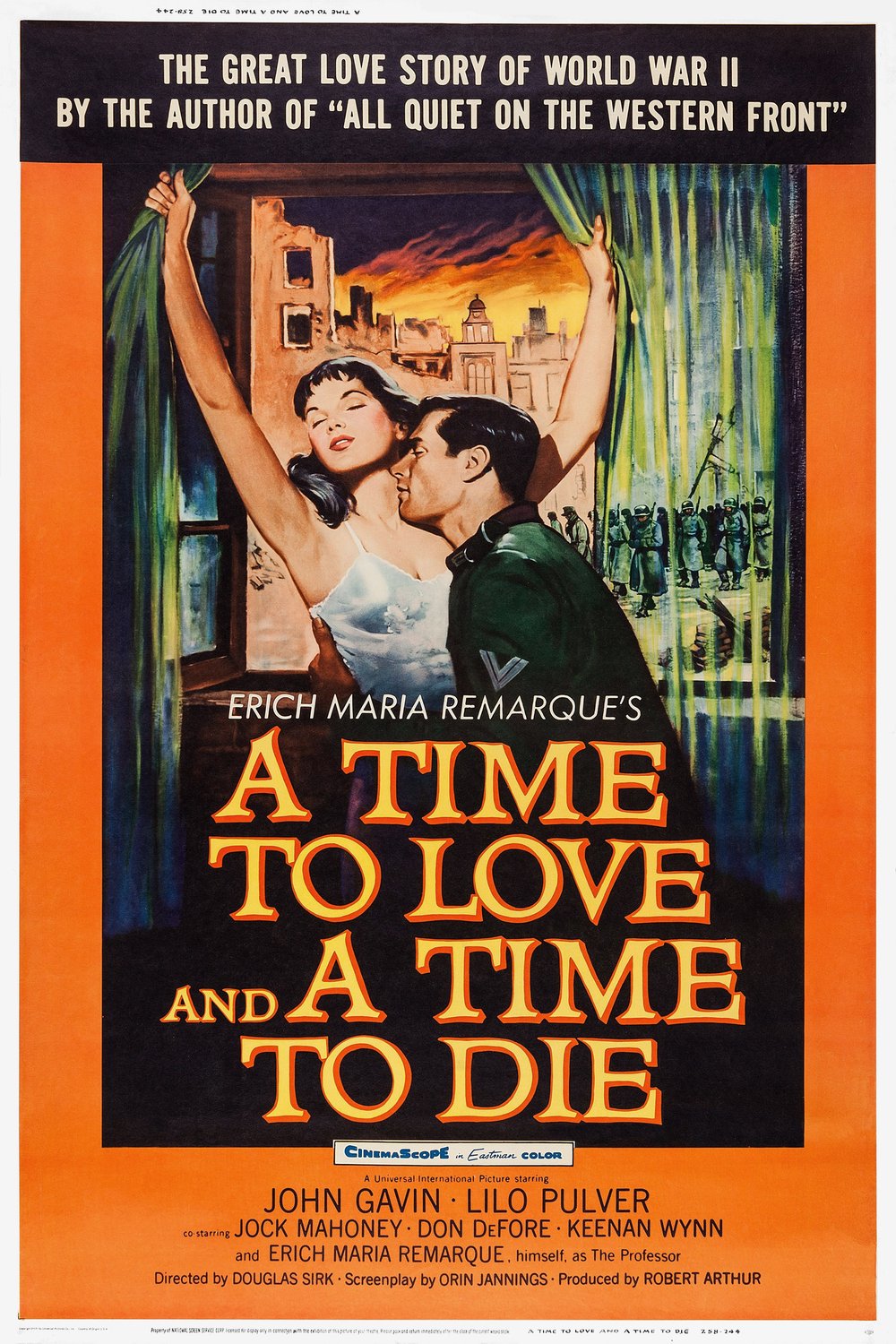 Poster of the movie A Time to Love and a Time to Die