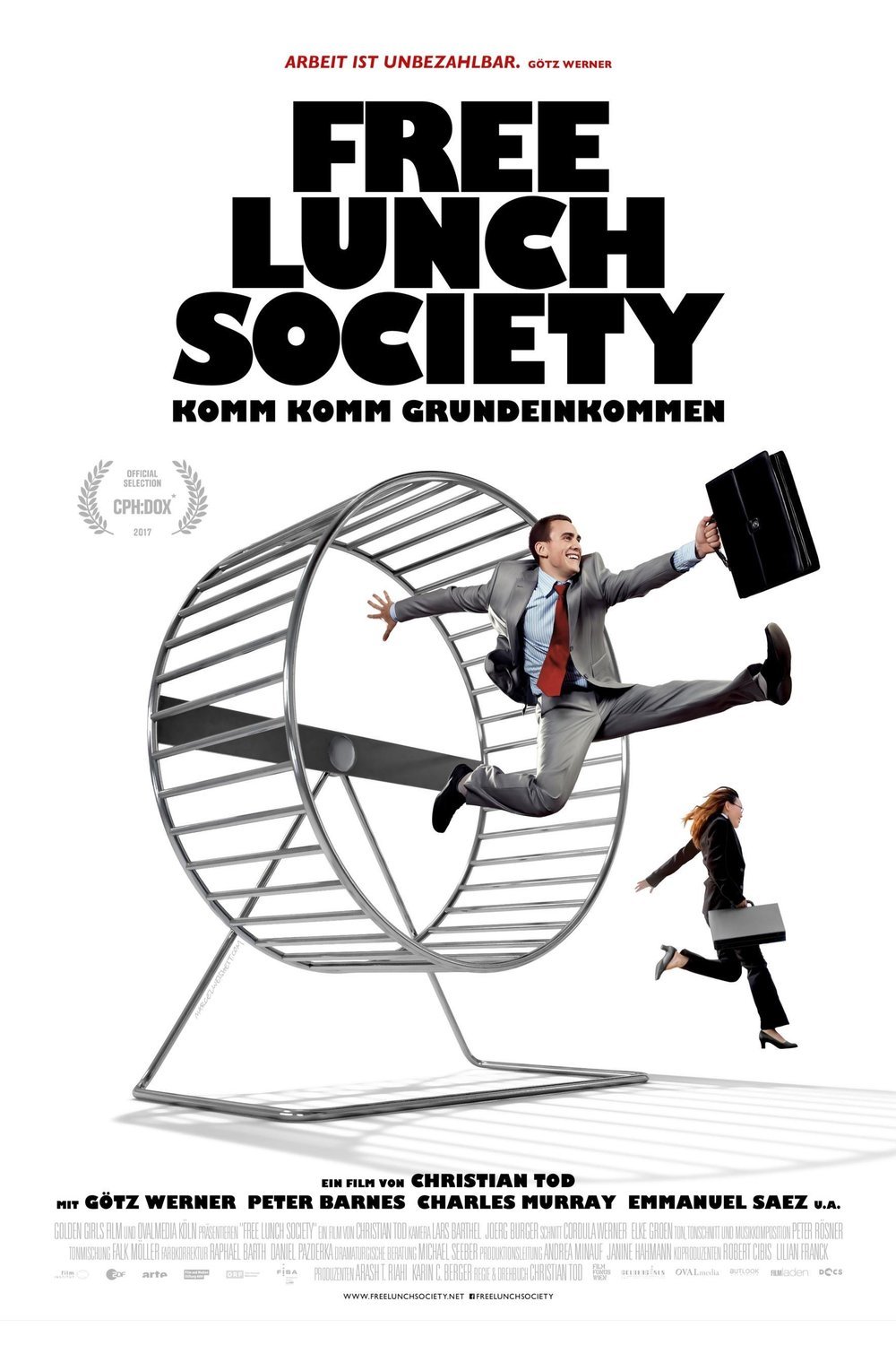 Poster of the movie Free Lunch Society: Komm Komm Grundeinkommen