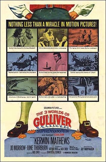 Poster of the movie The Three Worlds of Gulliver