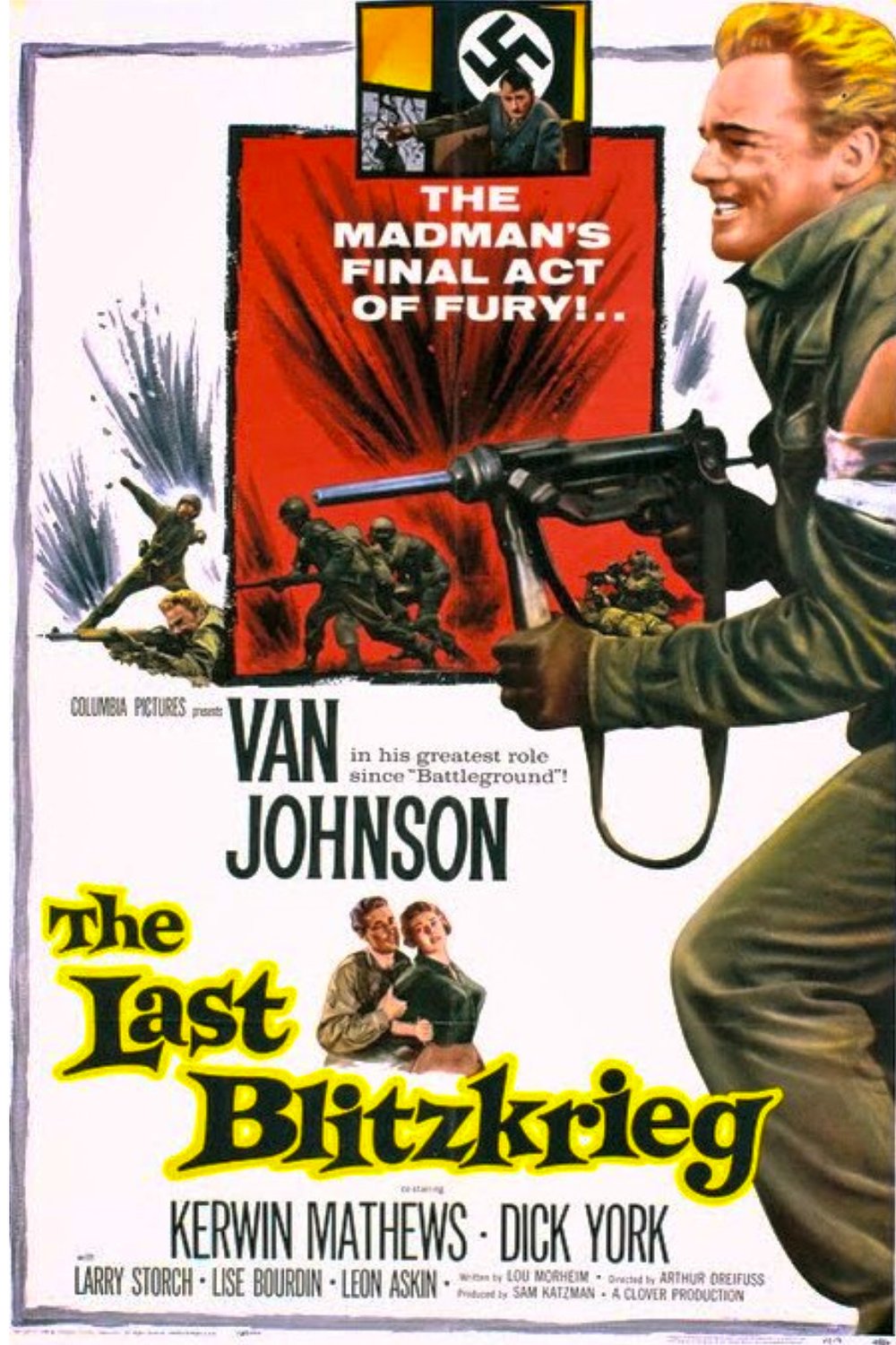 German poster of the movie The Last Blitzkrieg