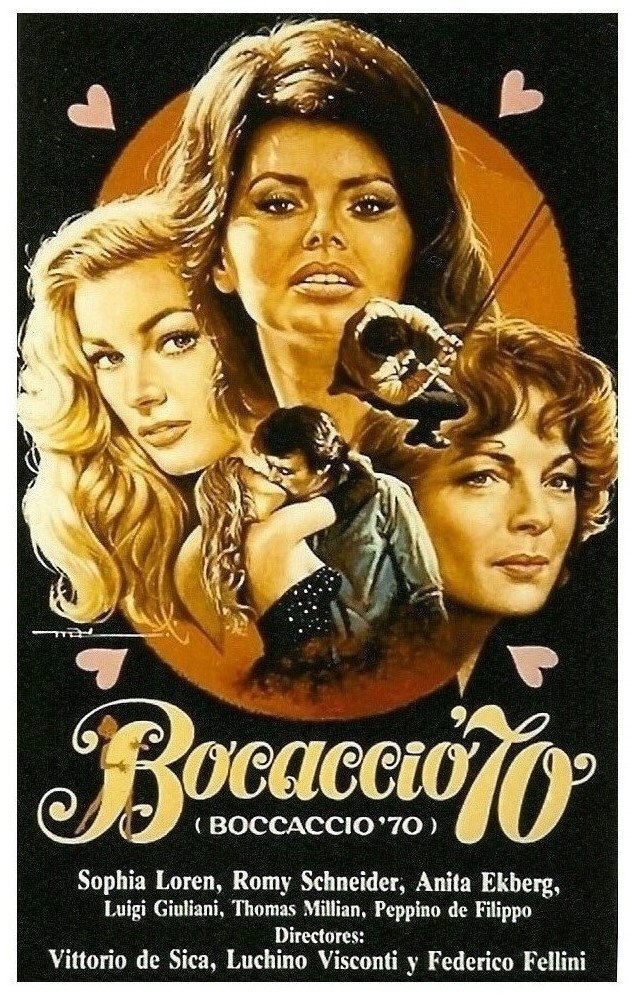 Italian poster of the movie Boccaccio '70