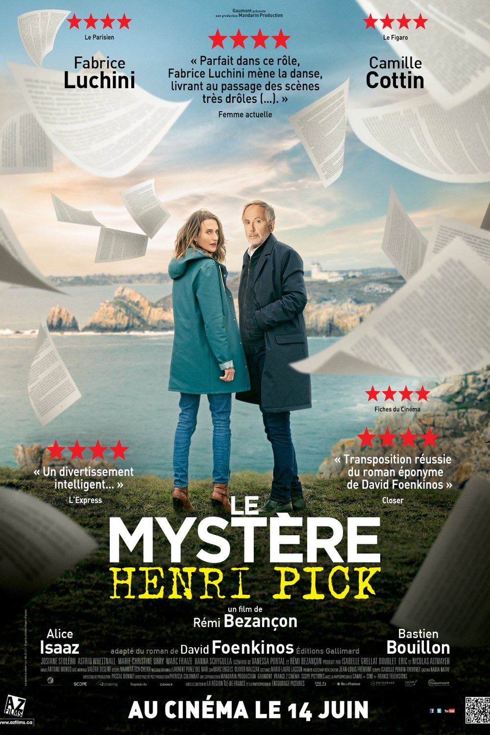 Poster of the movie The Mystery of Henri Pick