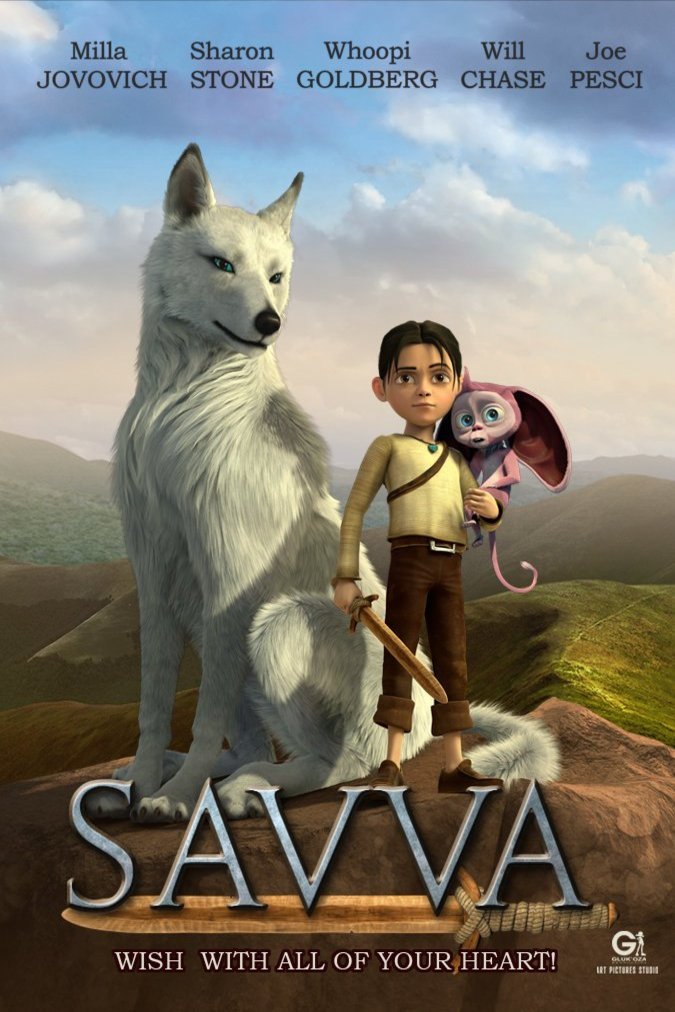 Russian poster of the movie Savva. Serdtse voina