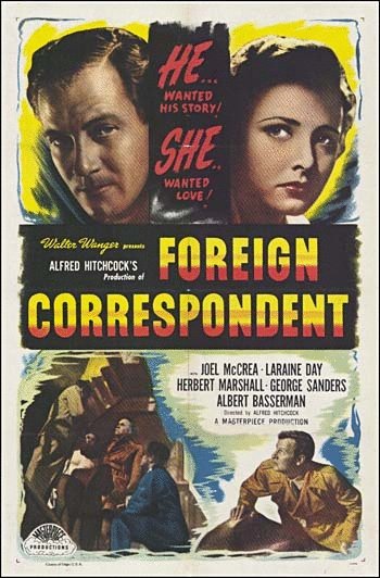 Poster of the movie Foreign Correspondent