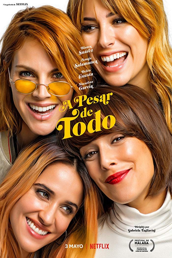 Spanish poster of the movie Despite Everything