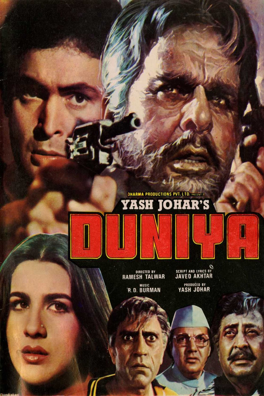 Hindi poster of the movie Duniya