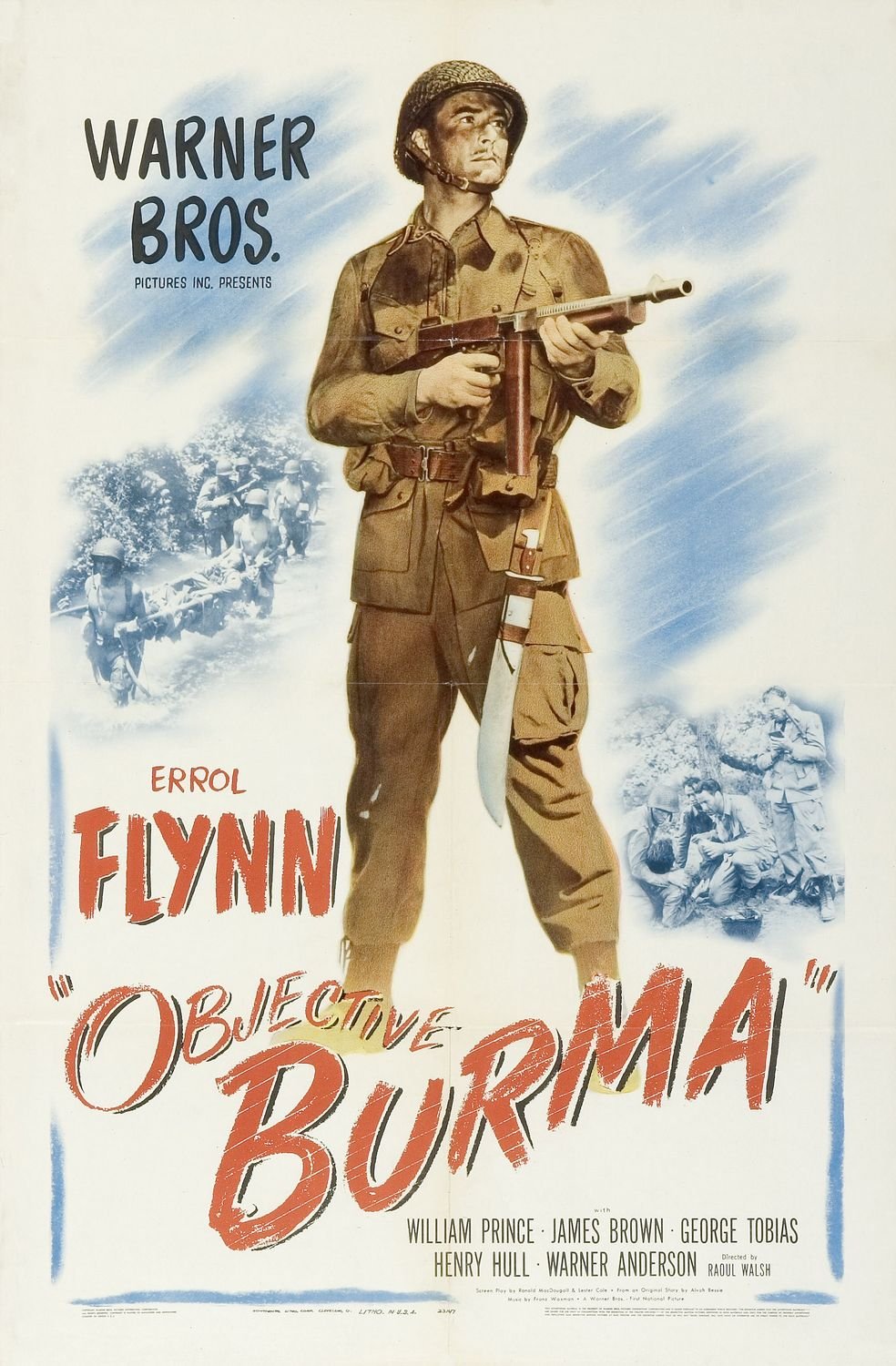 Poster of the movie Objective, Burma!