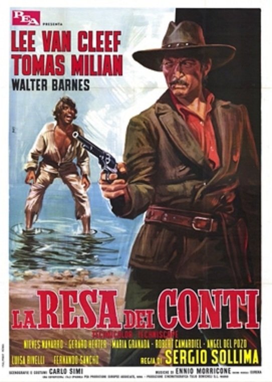 Italian poster of the movie The Big Gundown