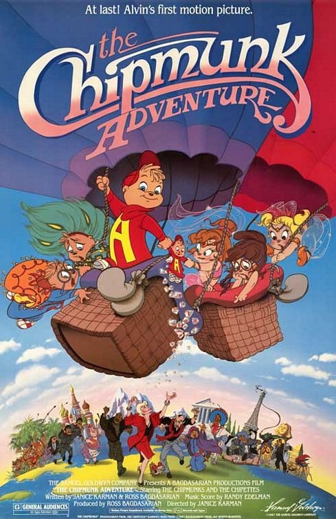 Poster of the movie The Chipmunk Adventure