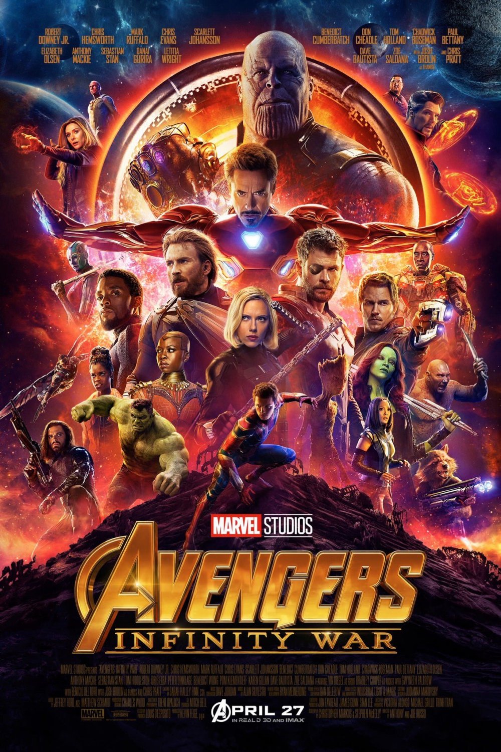 Poster of the movie Avengers: Infinity War