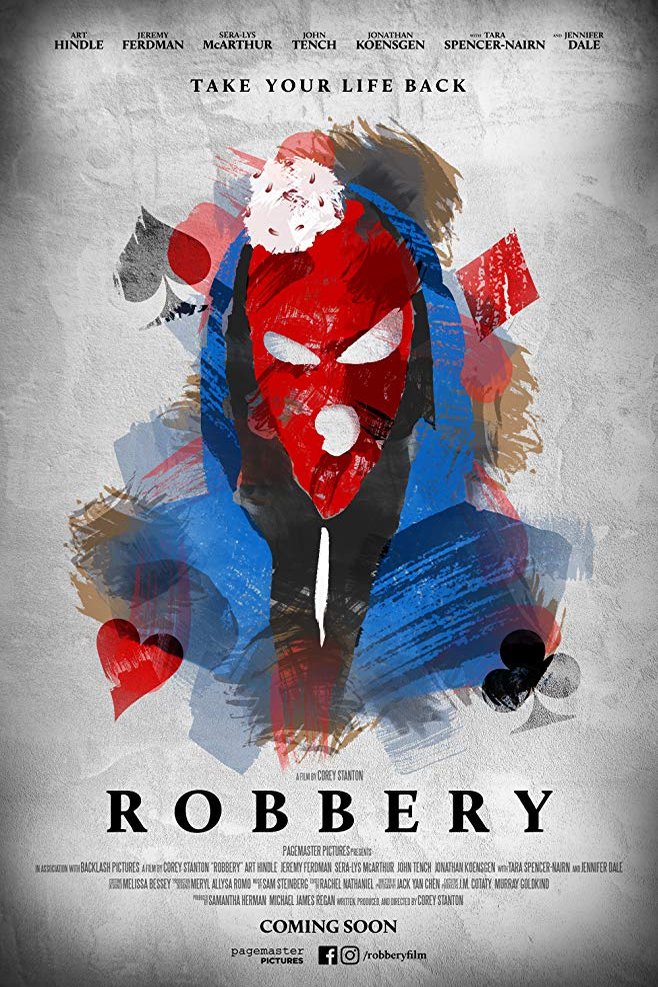English poster of the movie Robbery