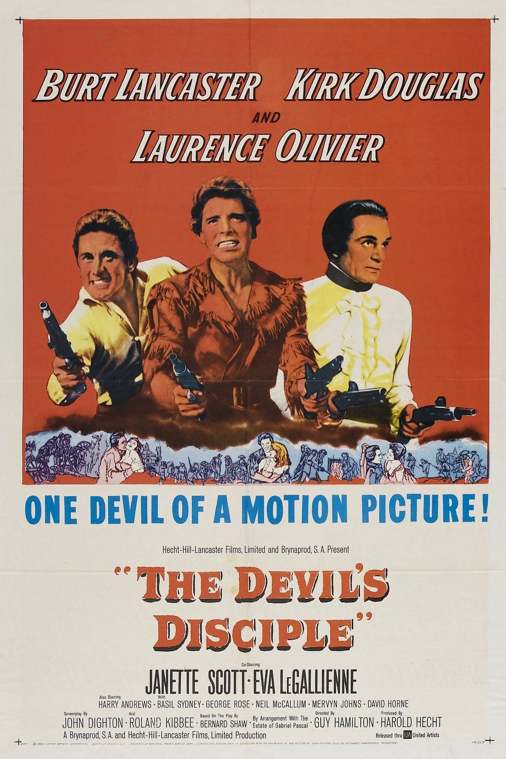 Poster of the movie The Devil's Disciple