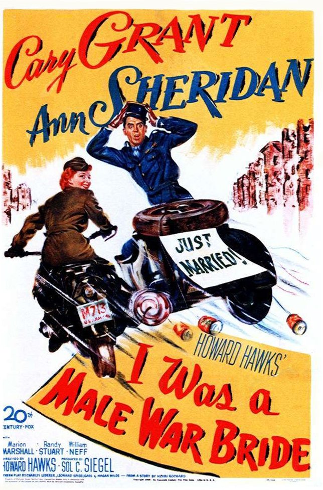 Poster of the movie I Was a Male War Bride