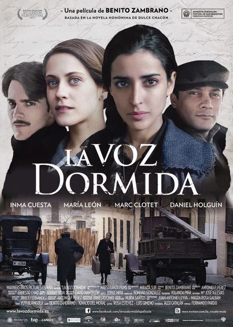 Spanish poster of the movie La Voz Dormida