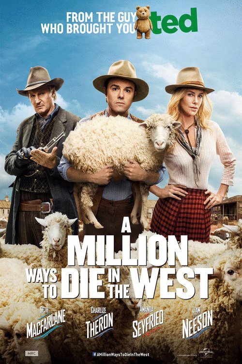 Poster of the movie A Million Ways to Die in the West