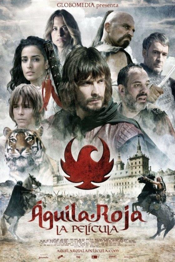 Spanish poster of the movie Águila Roja, la película