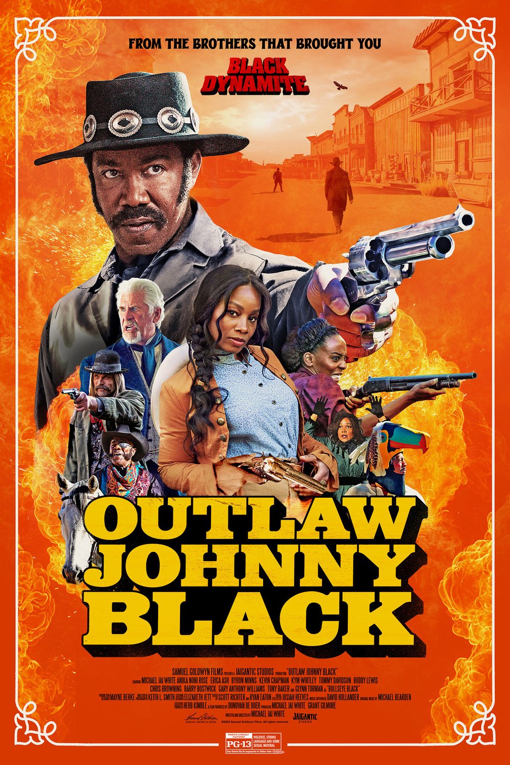 Poster of the movie The Outlaw Johnny Black