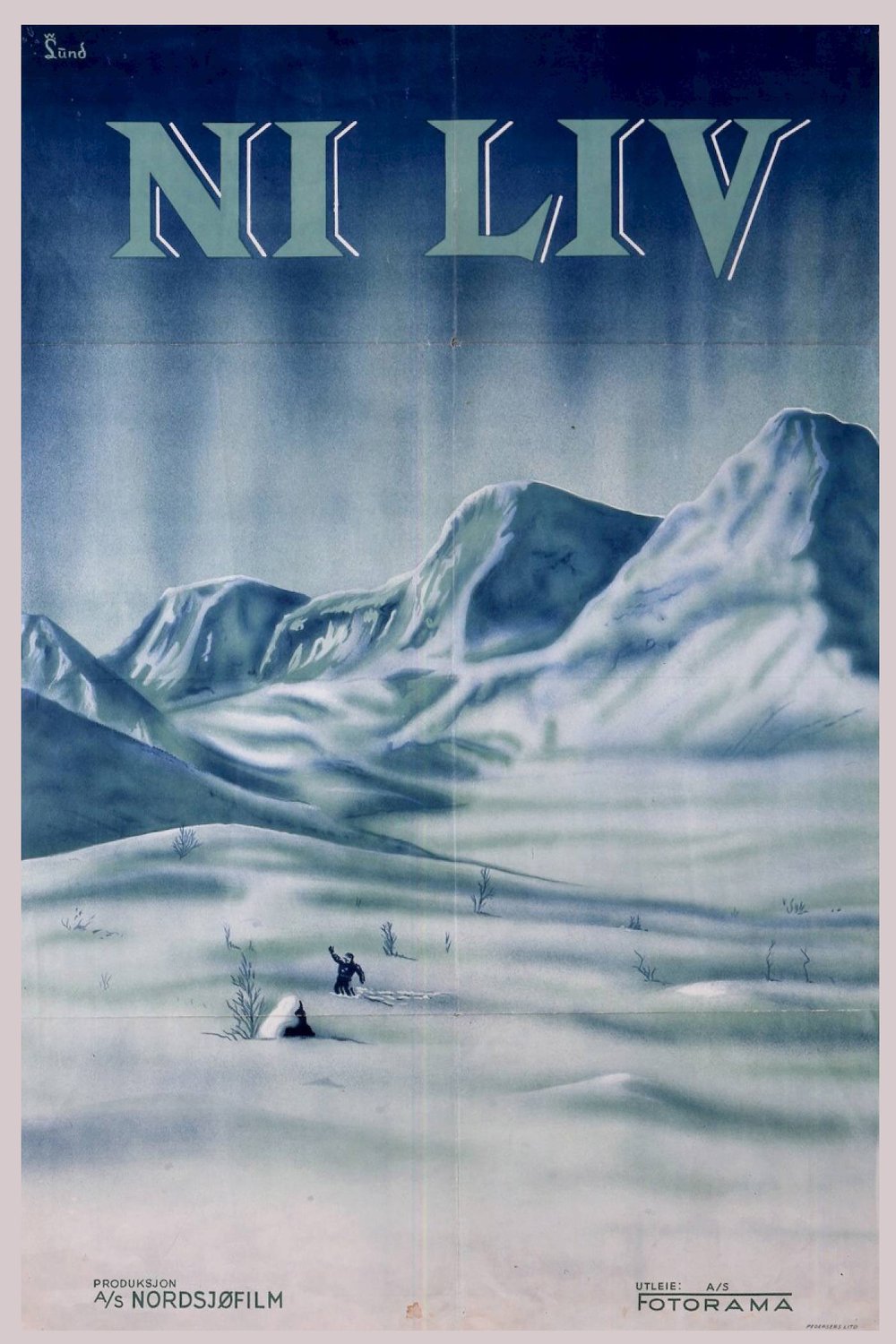 Norwegian poster of the movie Nine Lives