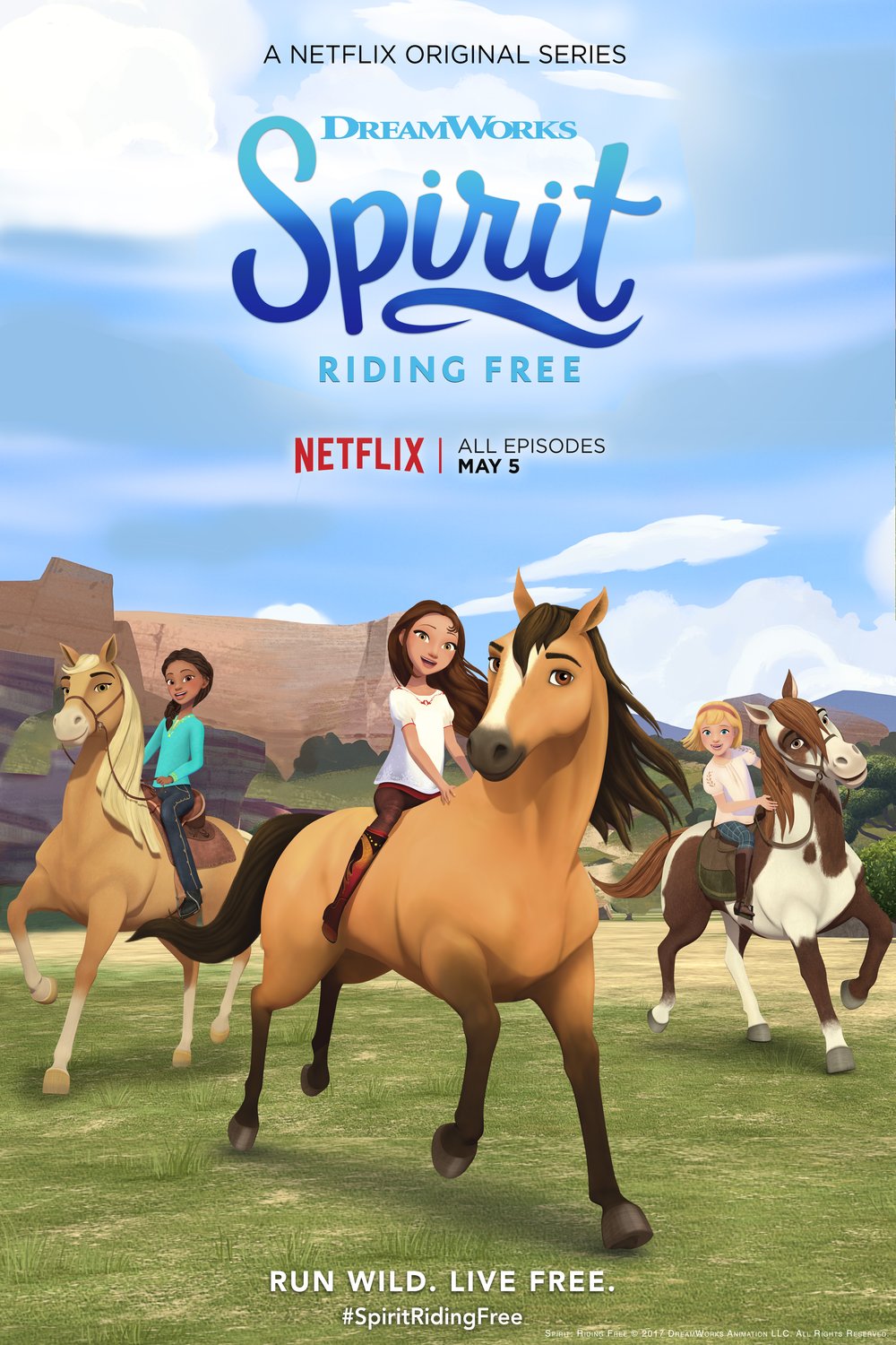 Poster of the movie Spirit Riding Free