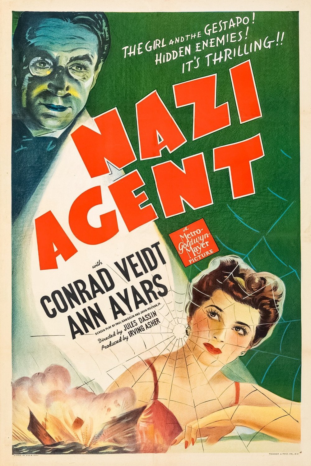 Poster of the movie Nazi Agent