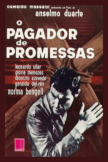 Portuguese poster of the movie O Pagador de Promessas