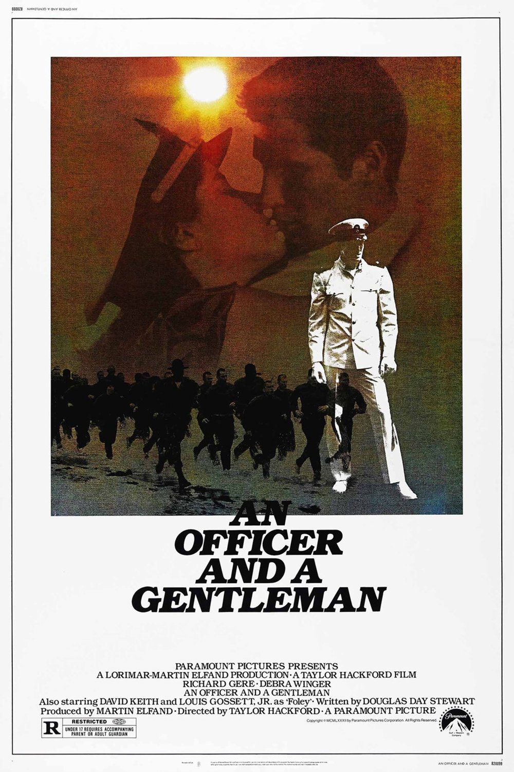 Poster of the movie An Officer and a Gentleman