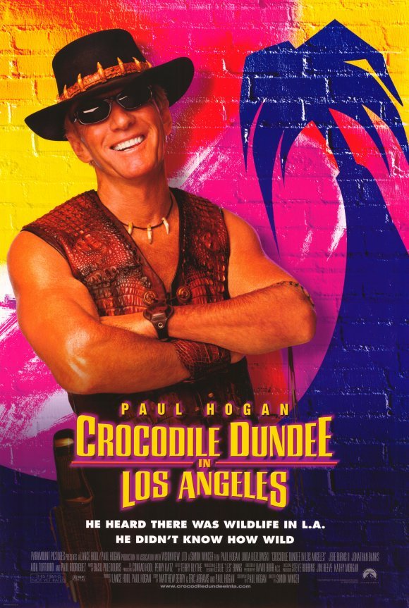 Poster of the movie Crocodile Dundee in Los Angeles