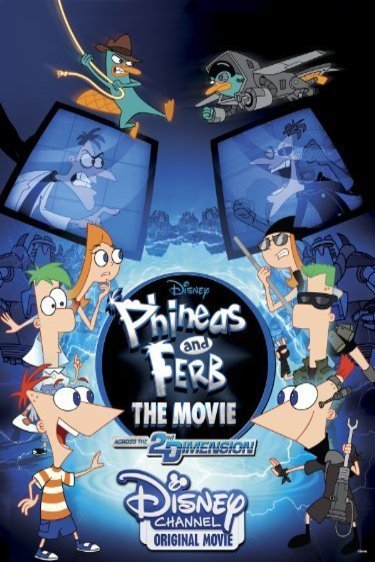 Poster of the movie Phineas and Ferb the Movie: Across the 2nd Dimension