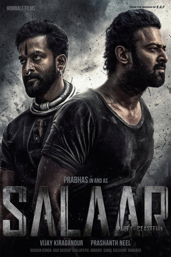 Hindi poster of the movie Salaar