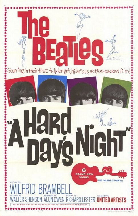 Poster of the movie A Hard Day's Night