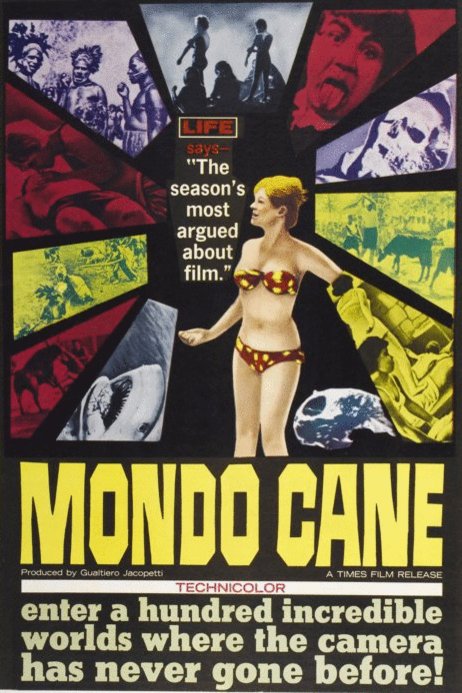 Italian poster of the movie Mondo Cane