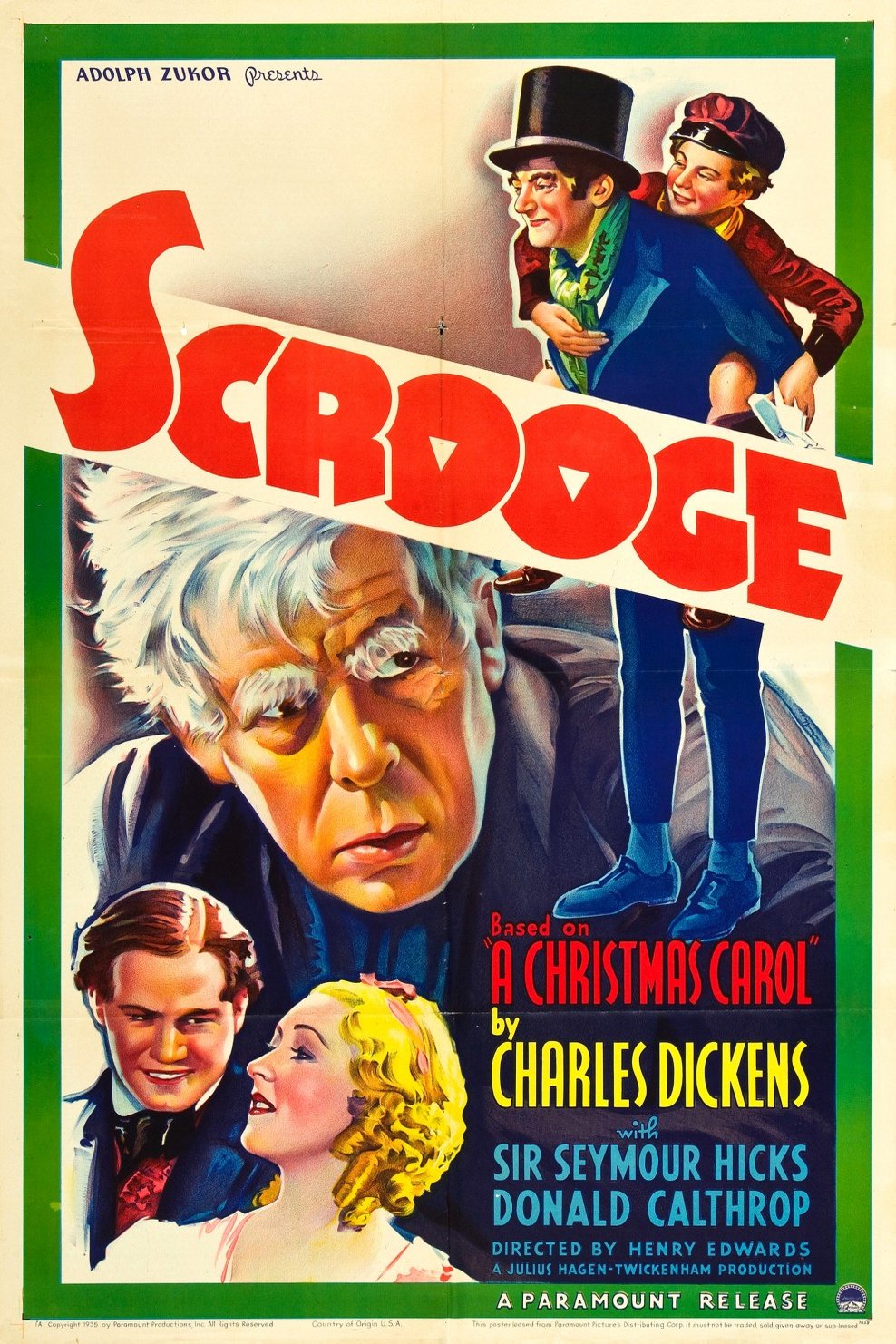 Poster of the movie Scrooge