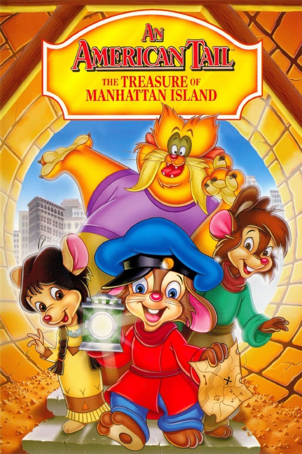 Poster of the movie An American Tail: The Treasure of Manhattan Island