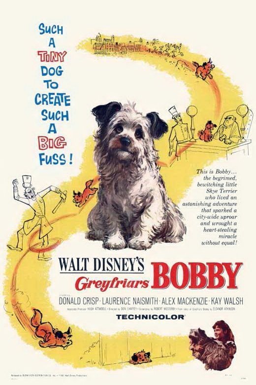 English poster of the movie Greyfriars Bobby: The True Story of a Dog