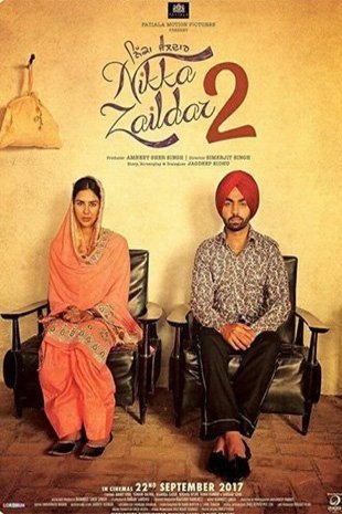 Punjabi poster of the movie Nikka Zaildar 2