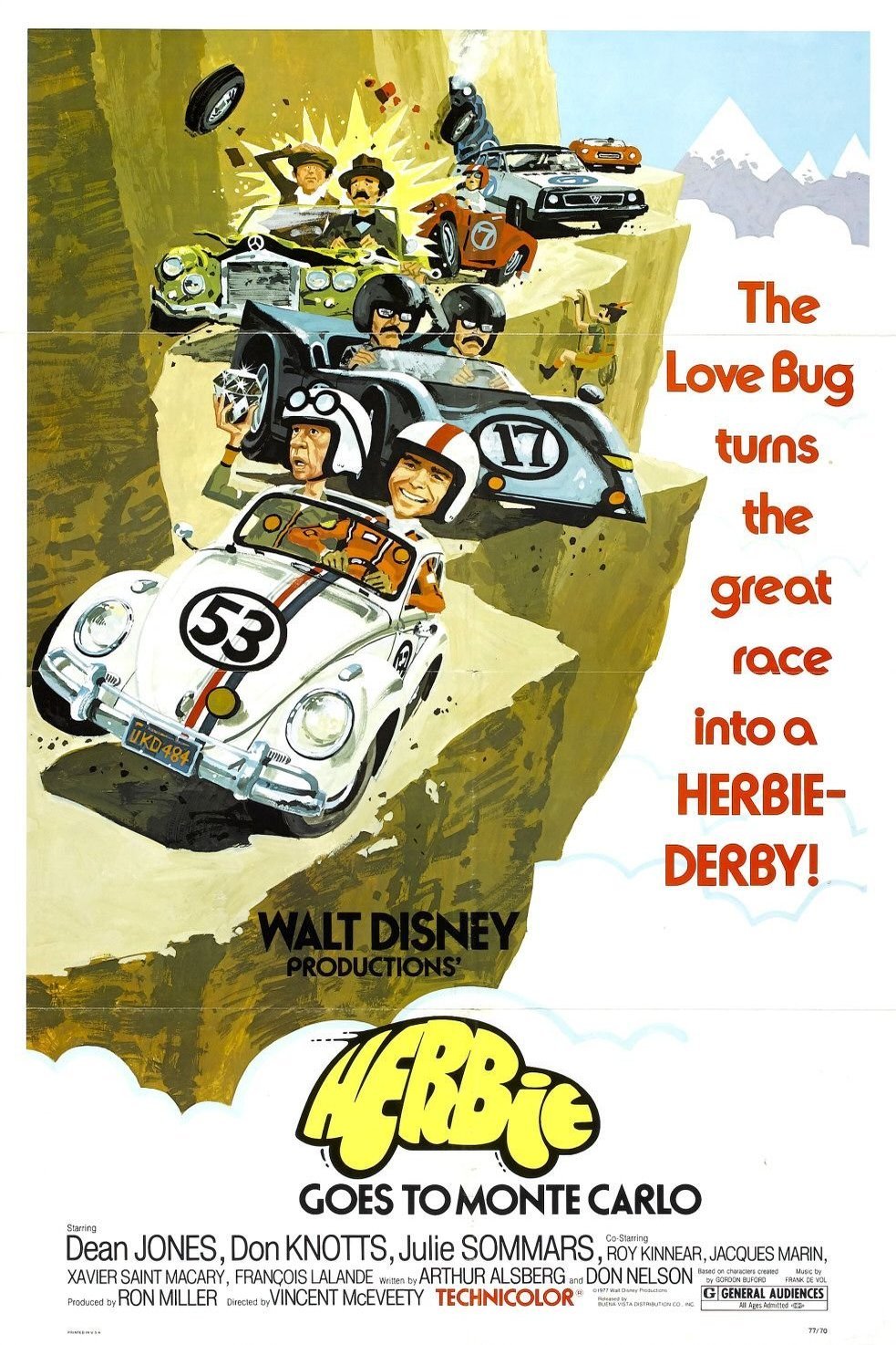 Poster of the movie Herbie Goes to Monte Carlo