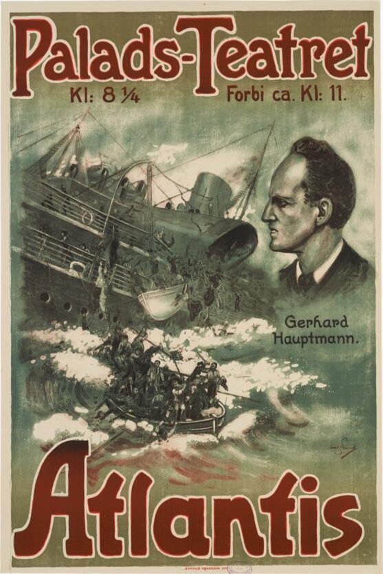 Danish poster of the movie Atlantis