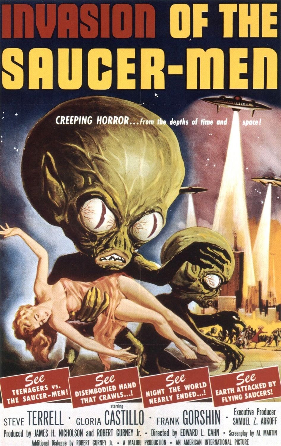 Poster of the movie Invasion of the Saucer Men