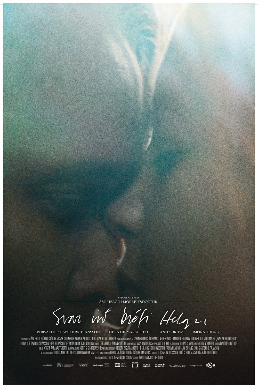 Icelandic poster of the movie A Letter from Helga