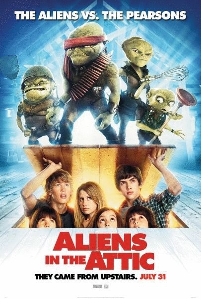 Poster of the movie Aliens in the Attic