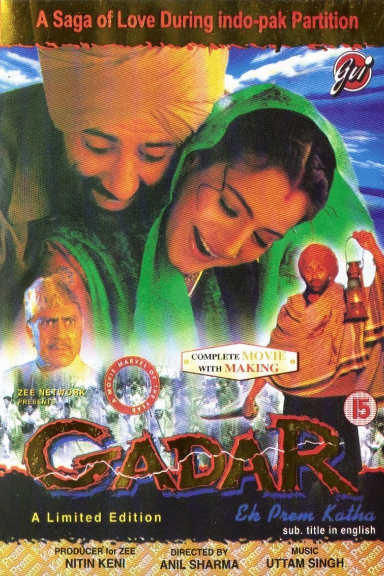 Hindi poster of the movie Gadar: Ek Prem Katha