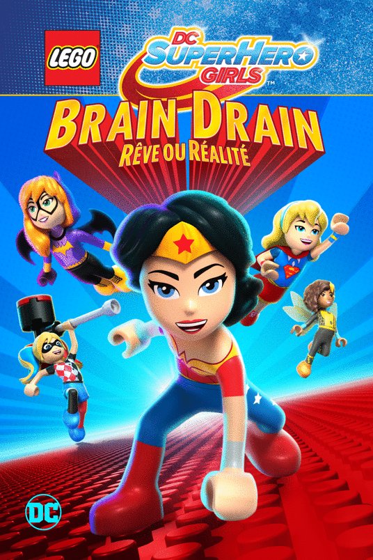 Poster of the movie Lego DC Super Hero Girls: Brain Drain