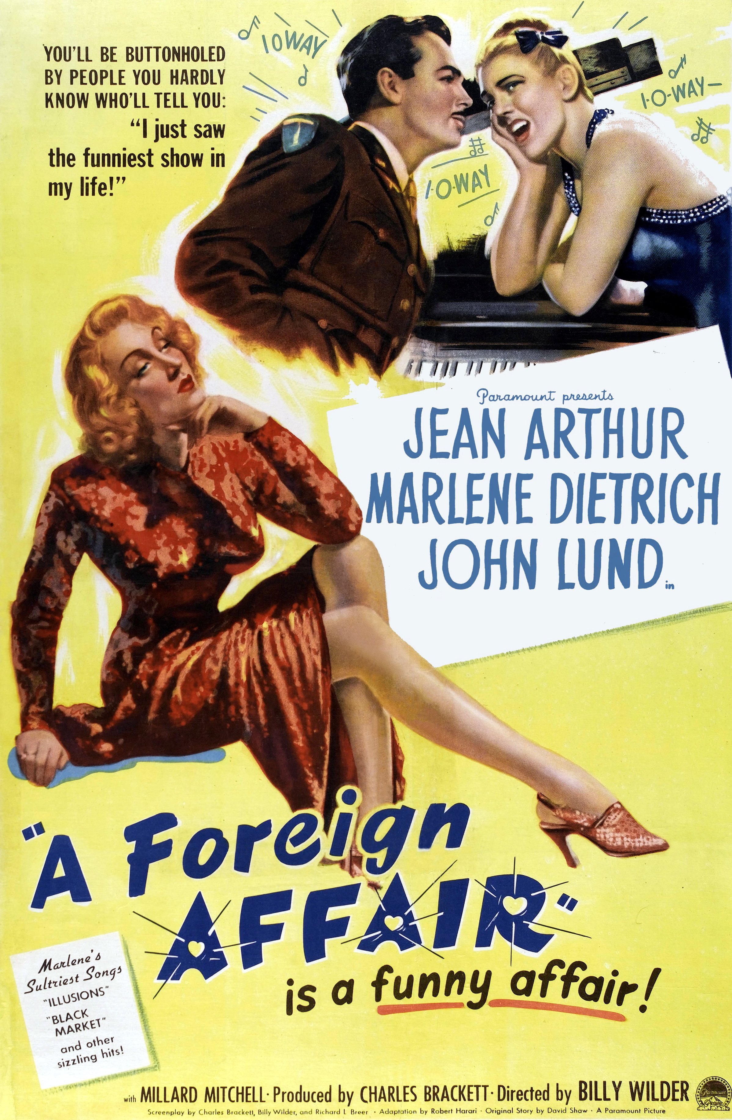 Poster of the movie A Foreign Affair