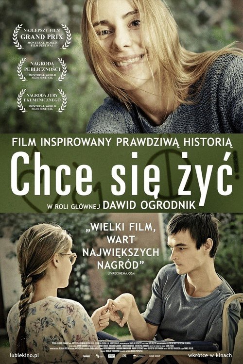 Polish poster of the movie Chce się żyć