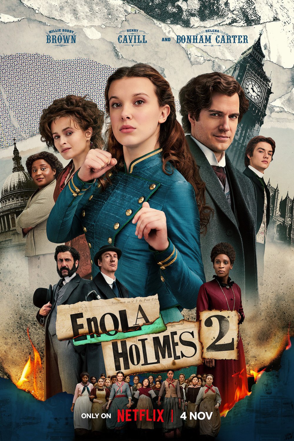 Poster of the movie Enola Holmes 2