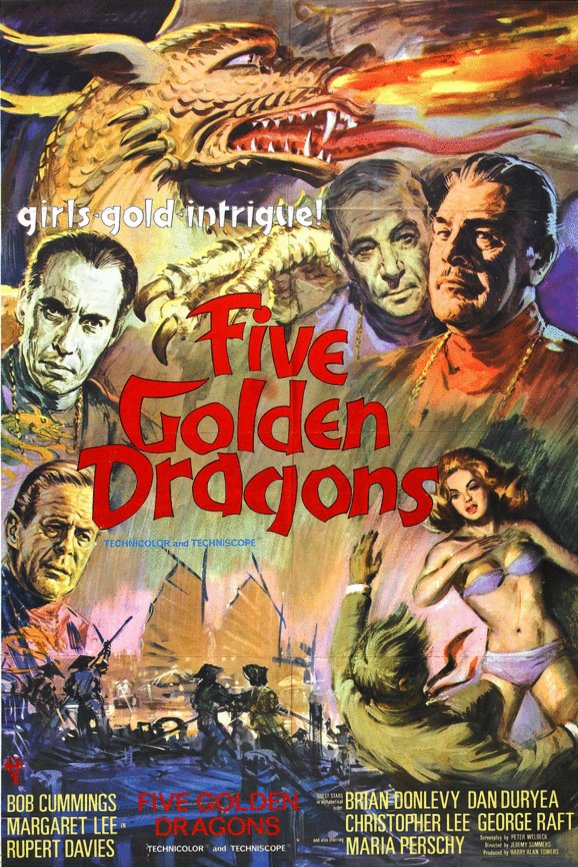 Poster of the movie Five Golden Dragons