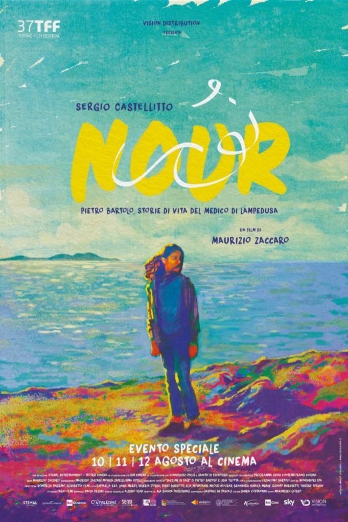 Italian poster of the movie Nour
