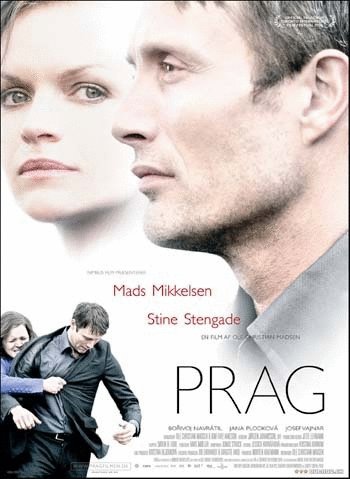 Danish poster of the movie Prag