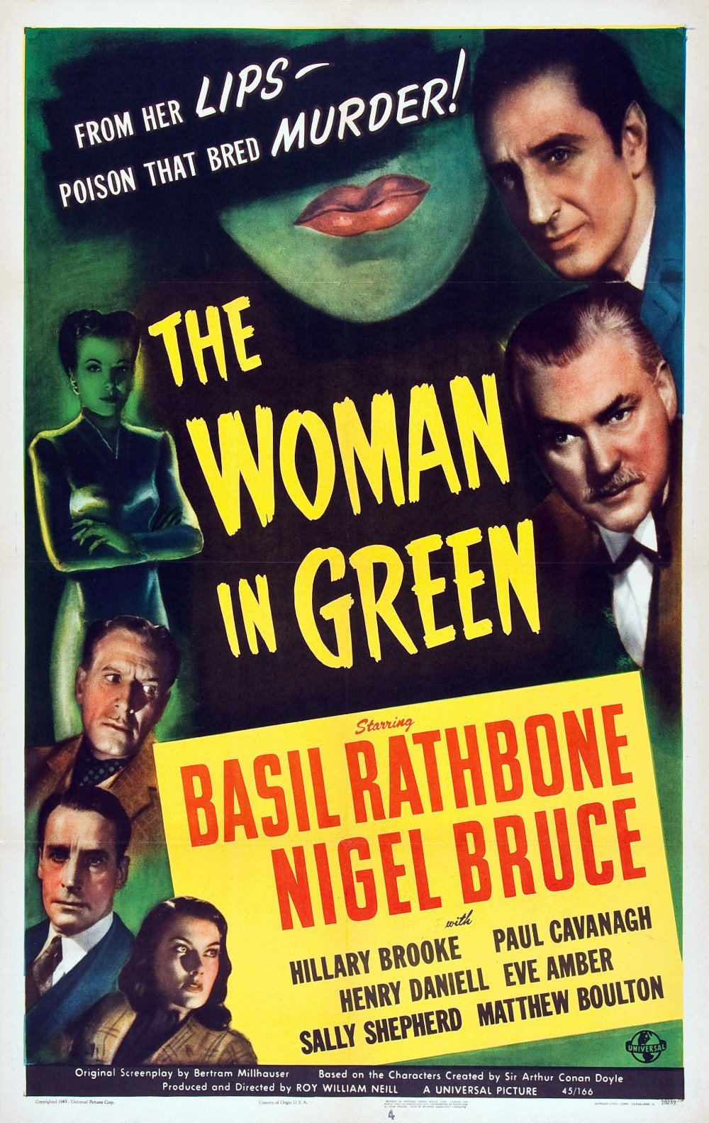 Poster of the movie The Woman in Green